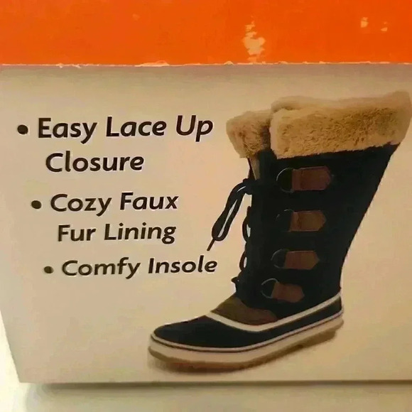 JBU Women's Snowy Lace Up Boots - Picture 6 of 10